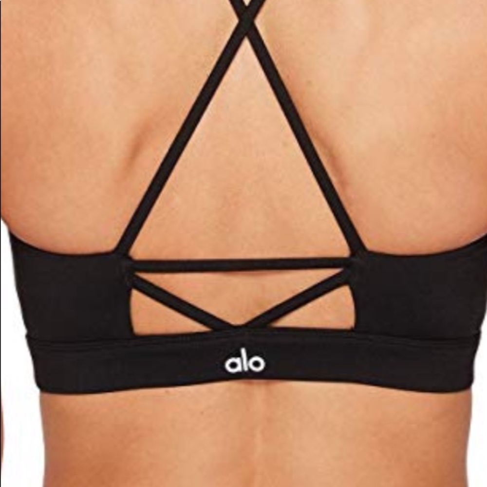 NWT Alo M Starlet Lace Black Bra - Picture 5 of 5